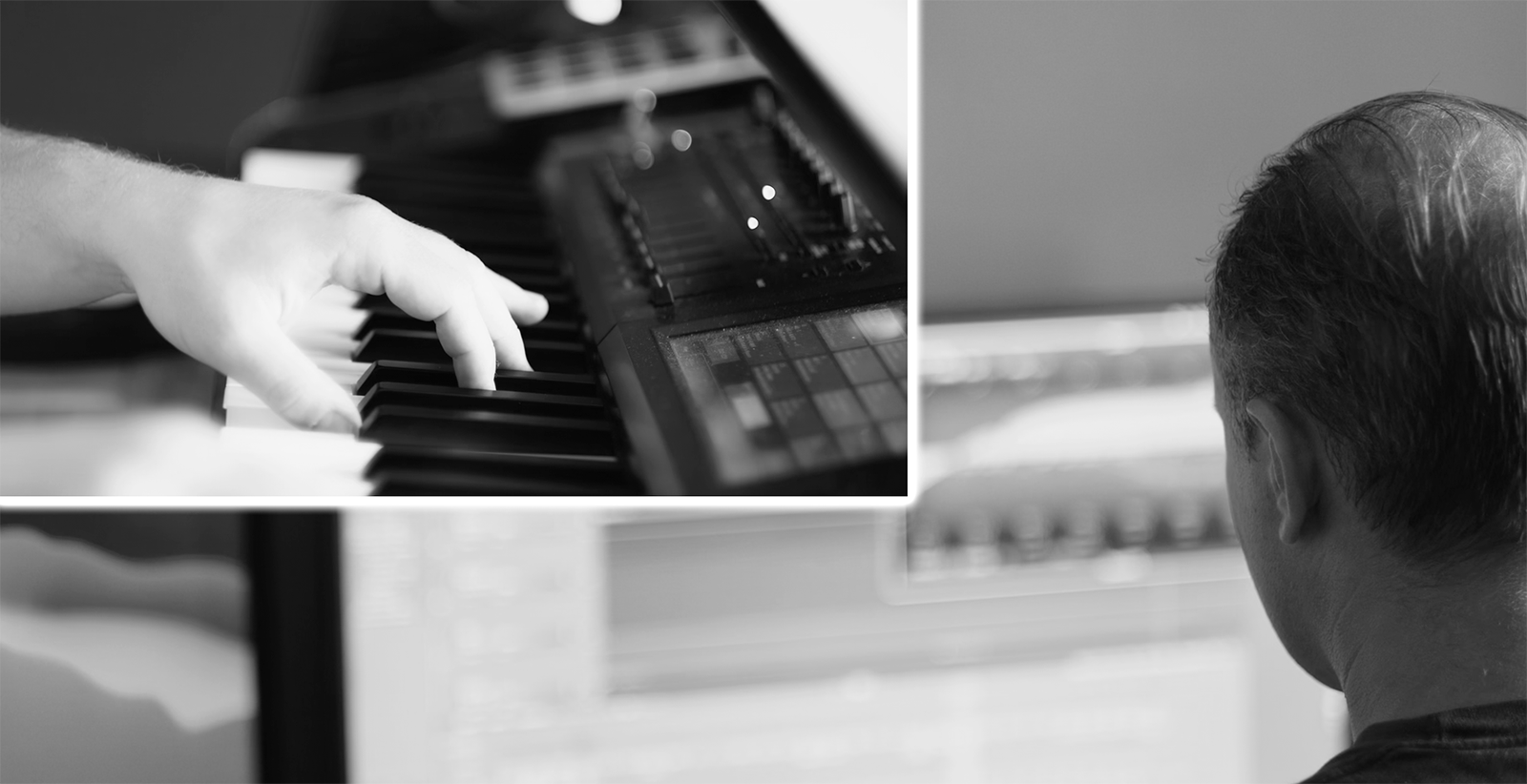Eddy en création — l'atelier de composition